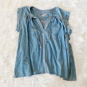 We The Free Denim Mini Dress